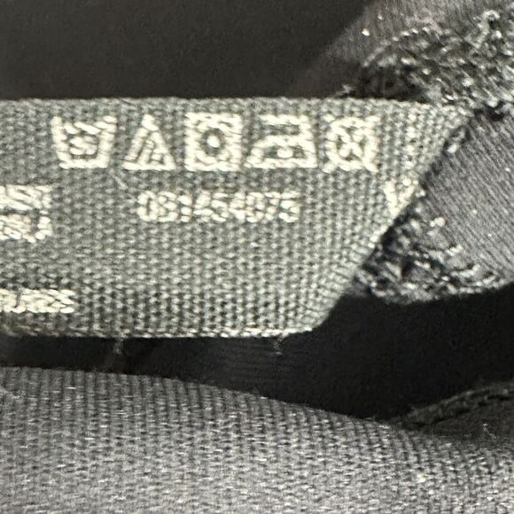 Free People FP Movement Shanti Straight Leg Pants Womens M Black Crossover Waist - Picture 14 of 15